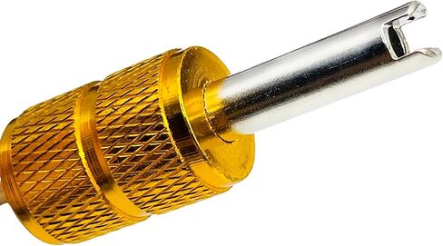 VOTNMIC Air Conditioning Valve Core Kit,Cap & Valve Air Conditioning System Seal Cap A/C R12 R134a Refrigeration A/C Valve Core Rmoval Tool HVAC AC Systems Charging Port Seal Caps Kit in Saudi Arabia