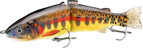 ANNIBBY Fishing Lures for Bass Multi Jointed Swimbaits Slow Sinking Bionic Swimming Lures Freshwater/Saltwater Bass Fishing Lures Kit Lifelike in Saudi Arabia