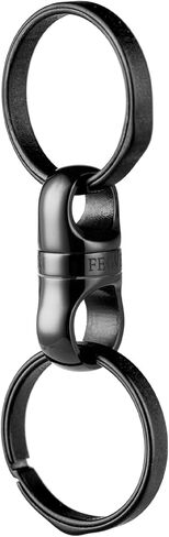 TISUR التيتانيوم سلسلة المفاتيح في حالات الطوارئ قلادة صافرة التيتانيوم الثقيلة حلقات مفاتيح دوارة in Kuwait