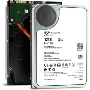 Seagate Exos X16 ST12000NM001G 12 TB Hard Drive - Internal - SATA (SATA/600) (Renewed) in Kuwait