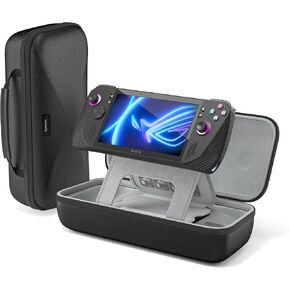 حقيبة حمل صلبة من Syntech متوافقة مع وحدة تحكم ASUS ROG Ally وملحقاتها، حقيبة محمولة للسفر للتخزين والحامل، حقيبة حمل واقية مقاومة للصدمات من مادة EVA بسعة كبيرة in Kuwait
