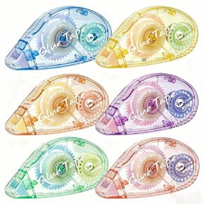 12 Pack Double Sided Tape Roller, Scrapbooking Tape, Permanent Adhesive Tape Dispenser Runner for Crafts and Arts Projects, Photo-Safe in Kuwait