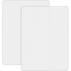 Office Chair Mat for Carpets, Clear Computer Desk Chair Mat for Low Carpeted Floors, Thick and Sturdy Carpet Protector, Easy Glide and Flat Without Curling(30'' x 48'' Rectangle) in Kuwait