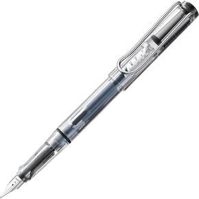 LAMY Transparent Vista Fountain Pen with Medium Nib and Blue Ink (L12M) in Kuwait