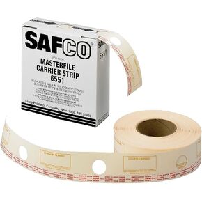 منتجات Safco 6552 شرائط حمل من البوليستر، بعرض 2.25 بوصة، للاستخدام مع تخزين المستندات MasterFile 2، تباع بشكل منفصل in Kuwait