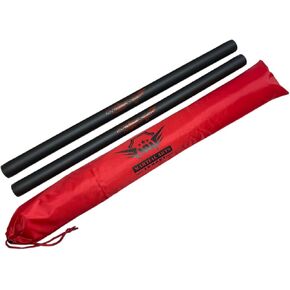 Red Dragon Foam Padded Escrima Sticks with Carry Bag Case - Pair in Kuwait