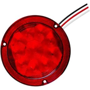 Trailer LED Tail Light for RV Camper Truck Rear Brake Stop Turn Signal Light Red Lighting 5.4inch 4.1W in Kuwait