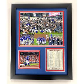 Texas Rangers | 2023 World Series Champions | Framed Photo Collage | 2 Sizes and Styles | (Mound, 18"x22") in Kuwait
