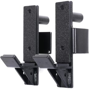 خطافات J-Hooks للياقة البدنية من SYL للقرفصاء/حامل الطاقة - متوفرة بمقاس 2 بوصة × 2 بوصة و3 بوصة × 3 بوصة، حامل أثقال على شكل حرف J عالي التحمل مع وسادات UHMV in Kuwait
