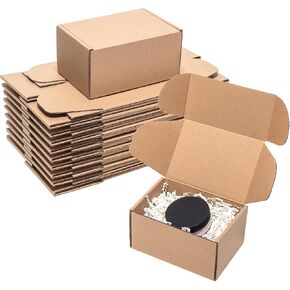Shipping Boxes 12x9x4 Inches 20 Pack Corrugated Cardboard Mailing Boxes for Small Business, Kraft Medium Literature Mailer Packaging Supplies Brown in Kuwait