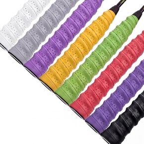Pangda Tennis Badminton Racket Overgrips for Anti-Slip and Absorbent Grip (9 Pack, Multicolored) in Kuwait