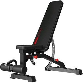 Keppi Adjustable Weight Bench, Foldable Workout Bench Press for Full Body Strength Training, Incline Decline Bench with Fast Folding in Kuwait