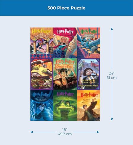 New York Puzzle Company - Harry Potter Three Broomsticks - 500 Piece Jigsaw Puzzle in Kuwait