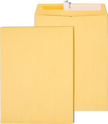 Staples 486933 Self Seal Catalog Envelopes 10-Inch L X 13-Inch H Brown 250/Bx (486933/14247) in Kuwait