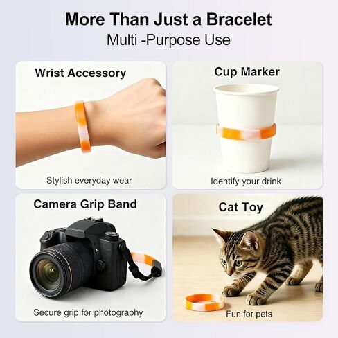 IDREAMBAND 12 pcs Color Pattern Rubber Bracelets Wristbands Blank Bracelets Silicone Wristbands for Men Women Teen, Suitable for Different Occasions, Silicone Wristbands for Kids, Teens, Adults in Kuwait