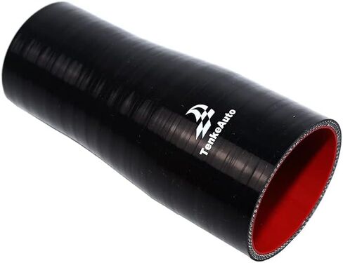 TenKe Universal 6" Length High Temperature 4-Ply Reinforced 2.5"-2.75" ID Straight Reducer Silicone Hose Coupler (Blue, 2.5"-2.75") in Kuwait