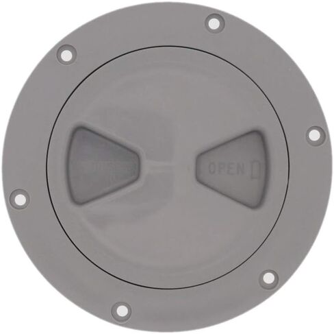 TCH Hardware 4 "6" 8 "أسود أبيض رمادي فتحة فحص لوحة سطح مستديرة - غطاء غطاء محكم للماء قابل للفصل in Kuwait
