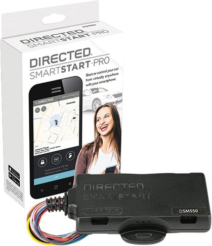 Directed Smartstart(r) DEIDSM550 6.50in. x 3.90in. x 1.45in. Directed SmartStart Pro 4G LTE GPS Module , Black , White in Kuwait