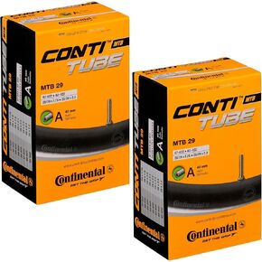 Continental 29" x 1.75-2.5 Mountain Bike Inner Tubes with 40mm Schrader Valve (Pair) in Kuwait
