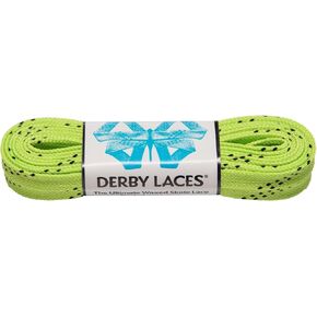 Derby Laces Lime Green 72 Inch Waxed Skate Lace for Roller Derby, Hockey and Ice Skates, and Boots in Kuwait