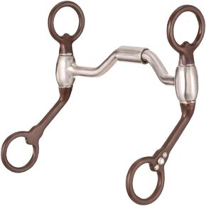 Tough 1 Low Port with Antique Brown Cheeks, Stainless Steel, 5 in Kuwait