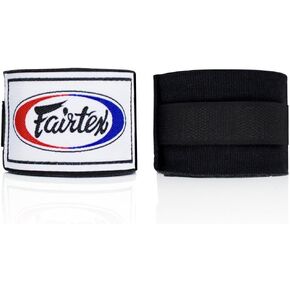 Fairtex HW2 لفافات يد قطنية مرنة، 120 بوصة و180 بوصة لفافات يد كاملة الطول - ألوان متعددة in Kuwait