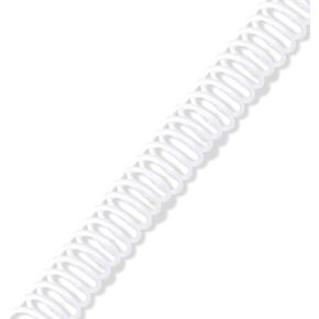 Rayson 19mm Spiral Binding Coil 3/4" White Coil bindings Spines 4:1 Pitch 50/Box, SBR4119-50W in Kuwait