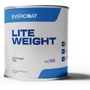 Evercoat Lite Weight Body Filler - Clog-Free Body Filler for Aluminum, Fiberglass & More - 128 Fl Oz in Kuwait