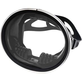 Scuba Mask with Drain Valve Wide View Suitable for Adults Scuba Diving, Free Diving, and Snorkeling Goggles Mask in Kuwait