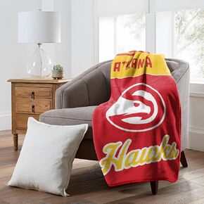 NORTHWEST Golden State Warriors NBA مرخصة رسميًا بطانية راشيل مقاس 60 × 80 بوصة - جميع شعارات الفريق وألوانه - غطاء كبير جدًا ليوم اللعبة وغرفة النوم للجماهير والديكور in Kuwait