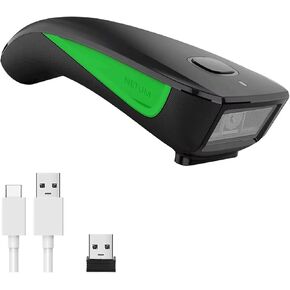 ماسح الباركود NETUM Bluetooth Mini 1D، 3 في 1 محمول تلقائي USB لاسلكي CCD شريطي يدعم المسح الضوئي للشاشة، للكمبيوتر اللوحي iPhone IPad Android Windows Mac Pos - C740 in Kuwait