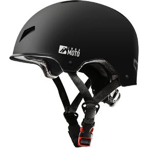 Skateboard Helmet for Adults - Adjustable Certified Safety Adults Helmet for Skateboarding Bike Bicycle Scooter Cycling Skate Skating Multisport Helmets for Women Men Boys Girls Kids Youth in Kuwait