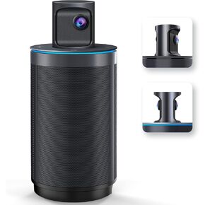 KanDao Meeting S 180-degree Video Conferencing Camera, Microphone & Speaker Video and Audio All-in-one Meeting Camera, AI Smart Framing & Tracking, Hybrid Meeting Room Zooming Conference System in Kuwait