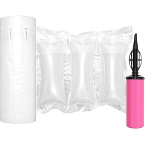 Air Pillows for Shipping with Pump Packaging Air Bags 400 Count Inflatable Shipping Supplies Box Filler Packing Materials Alternative to Packing Peanuts, Purse Stuffers for Shape 3.54" x 7.87" in Kuwait