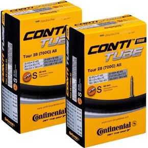 Continental Tour 28 700x32-47 / 28x1.5-1.75" - 42mm Presta Valve - Pack of 2 Tubes in Kuwait