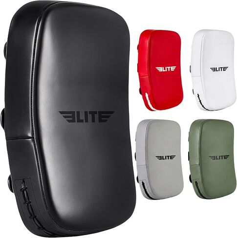 Elite Sports Muay Thai Kickboxing Curved Training Pad for Kickboxing,MMA,Taekwondo,Karate. Ideal for Punches,Knees, and Kicks in Martial Arts Training (ONE PAD ONLY) in Kuwait