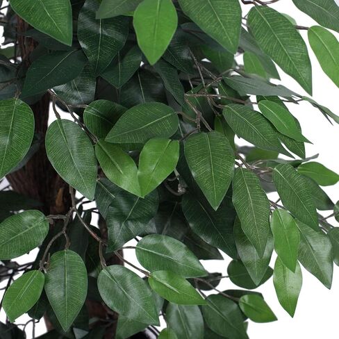 Vickerman TXX0140 TXX0140 Everyday Ficus Bush، أخضر داكن، 4' in Kuwait