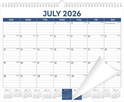 تقويم مكتب 2024-2025 تقويم مكتبي شهري من يناير 2024 إلى يونيو 2025 10 بوصة × 8 بوصة تقويم مكتبي قابل للطي مع ورق سميك قوي مزدوج الأسلاك وكتل كتابة للعام الجديد وعيد الميلاد in Kuwait