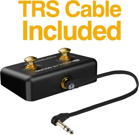 Singular Sound Dual Momentary Footswitch Plus for use with BeatBuddy, Effects Pedals, and Electronic Instruments in Kuwait