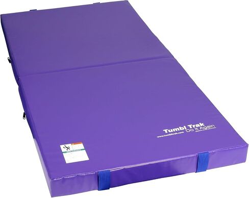 Tumbl Trak Junior Practice Mat, 3'x6'x4", Crash Mat for Gymnastics and Cheer, Landing Mat for Gymnastics Training in Kuwait