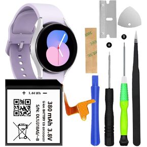 بطارية EB-BR880ABY، تعمل على ترقية البطارية البديلة لساعة Samsung Galaxy Watch 4 Classic 42mm SM-R880 SM-R885/ Galaxy Watch 4 SM-R860 SM-R865 (40 مم) مع مجموعة أدوات in Kuwait