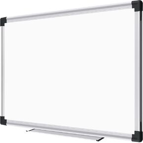 XBoard Magnetic Dry Erase Board 96 x 48 Inches Wall-Mounted, 4'x8' Presentation Whiteboard with Marker Tray, Aluminum Frame White Board for School Office in Kuwait