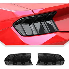 JeCar Tail Light Covers Trim Accessories for Ford Mustang 2010 2011 2012 2013 2014(Smoked Black) in Kuwait