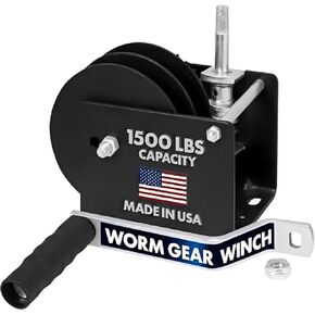 GOLDENROD Dutton-Lainson WG2000 Worm Gear Winch 2000 lb in Kuwait
