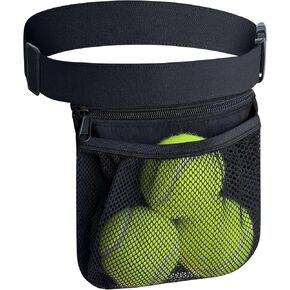 Tennis Ball Band Holder Pickleball Tennis Balls Pickleballs Holding Accessory for Women Skirt Men Waist Hip Bags Accessories Pouch Sack Pickle Ball Bag Carrier Gadgets Gear Band Travel Pocket in Kuwait