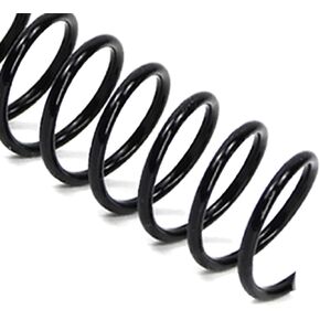Rayson 9.5mm Plastic Spiral Coil Binding 3:1 Pitch, 3/8inch, 60 Sheets Capacity Black Coil Binding Spines - Versatile for Office and Educational Tasks, Pack of 100 in Kuwait