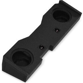 QBGMC1220144DR Dual 12" Subwoofer Enclosure Box for 2014-2016 Chevy Silverado and GMC Sierra Crew Cab Trucks in Kuwait