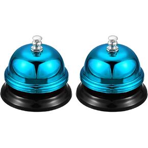 uxcell Desk Bell, 65mm(2.56") Dinner Bell for Restaurants, Service Bell, Red in Kuwait