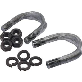 Allstar Performance Universal Joint U-Bolt, Nuts/Washers Included, Steel, Natural, 1330 Series Yoke, Kit in Kuwait