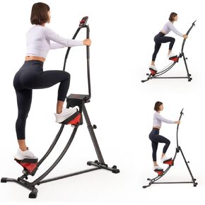 Sunny Health & Fitness Twist Stair Stepper Machine with Handlebar – SF-S020027 Silver in Kuwait